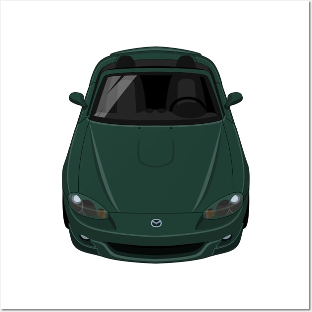 MX-5 NC 3rd gen 2005-2008 - Green Wall Art by jdmart